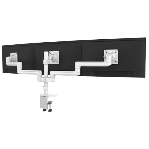 Sena SENAEX3-FF Pole-Mounted Triple Fixed Monitor Arm