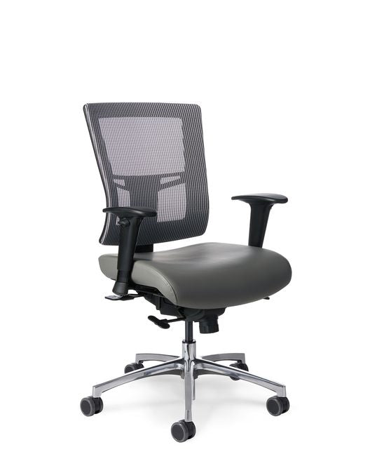 Office Master AF514 Affirm Management Mid-Back Mesh Chair – Ergo