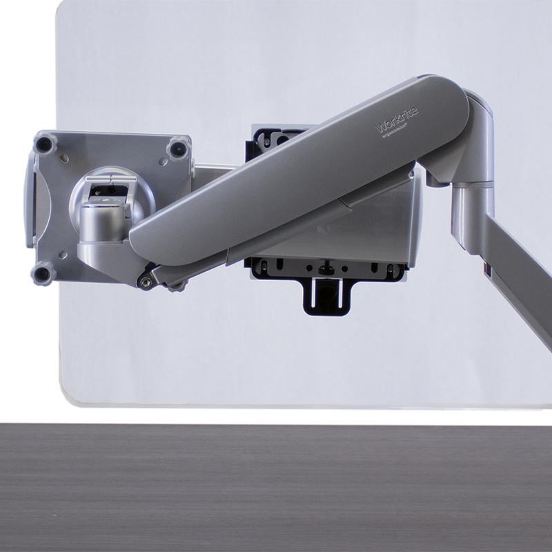 Workrite Conform CONF-2SDA-BSE-S Dual Articulating Monitor Arms
