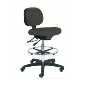 Office Master EFLS62-EVLS62 ESD Low Back Drafting Stool