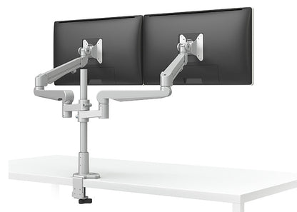 Evolve Pole-Mounted Dual Monitor Arm Series