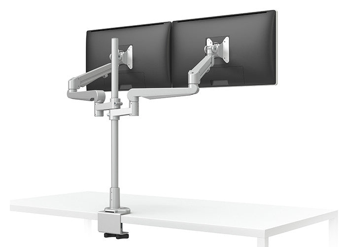 Evolve Pole-Mounted Dual Monitor Arm Series