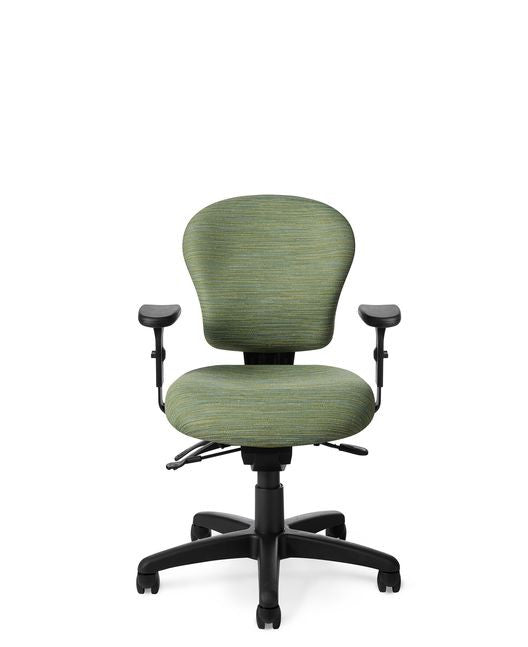 Office Master PAC53-7a Small Petite Ergonomic Task Chair – Ergo