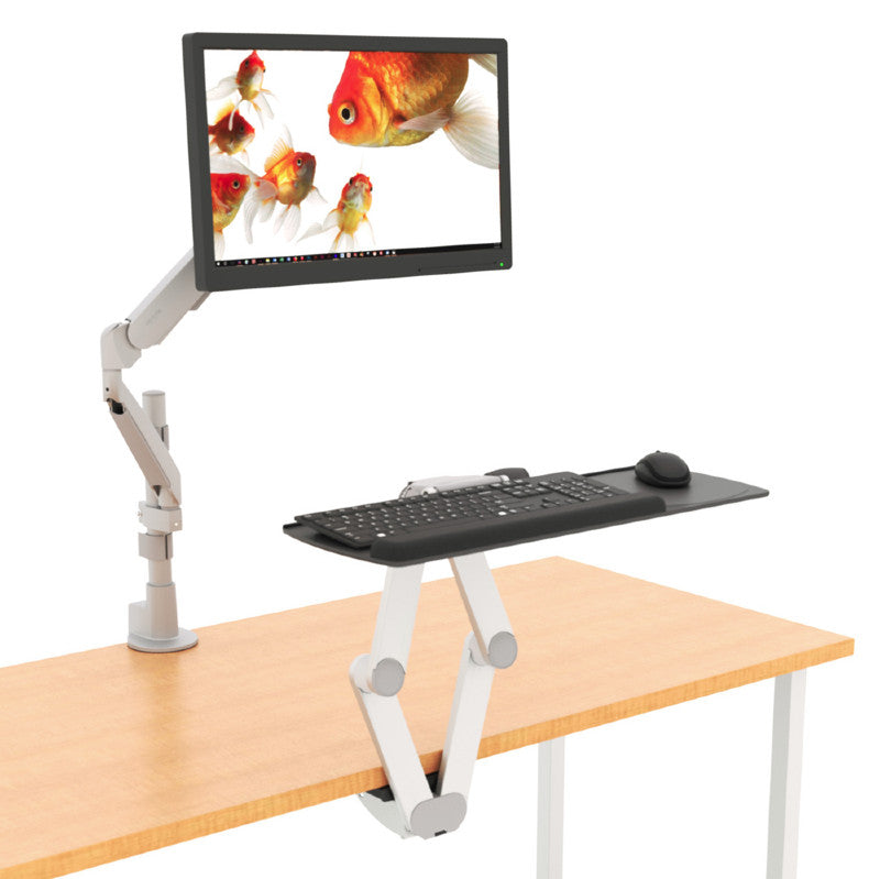 Workrite S2S 2472 Compact Sit-Stand Adjustable Keyboard System