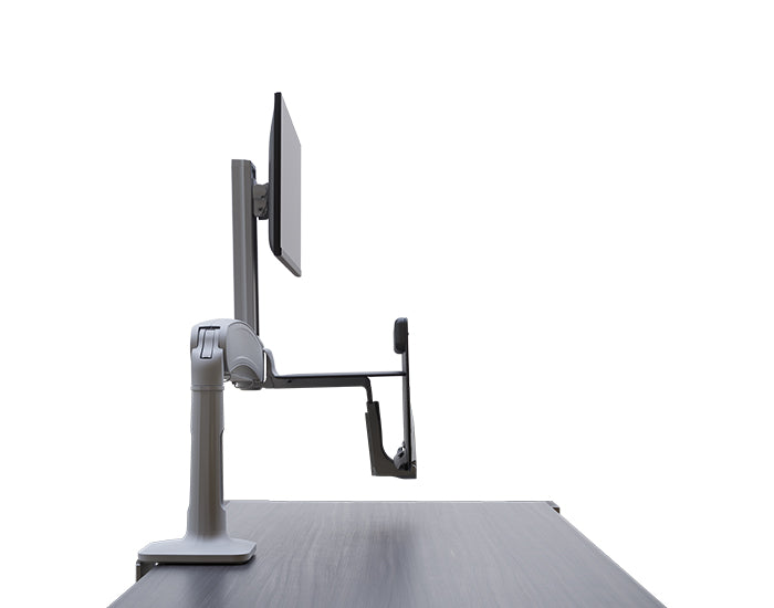 Workrite SOL2-ST-CCG-S Solace 2 Sit-Stand Desk Converter