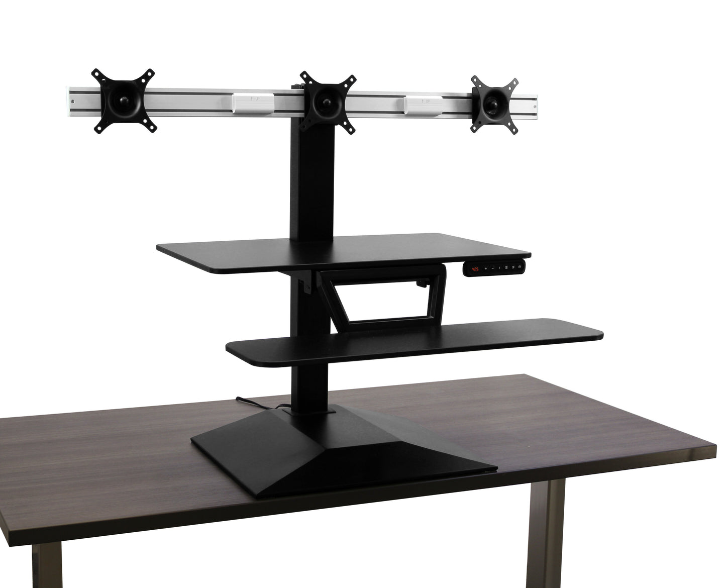 Workrite SOL-E-DT-B Solace Electric Sit-Stand Desk Converter