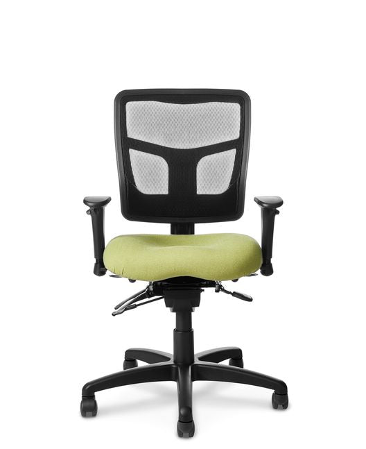 Office Master Yes YS72 Mid Mesh Back Ergonomic Task Chair – Ergo