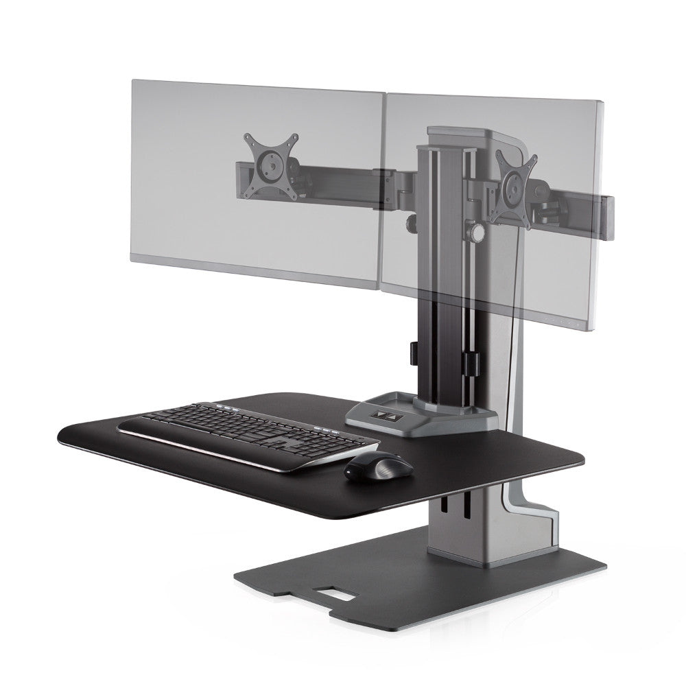 Innovative WNSTE-2 Winston-E DUAL Monitor Electric Sit-Stand Workstation