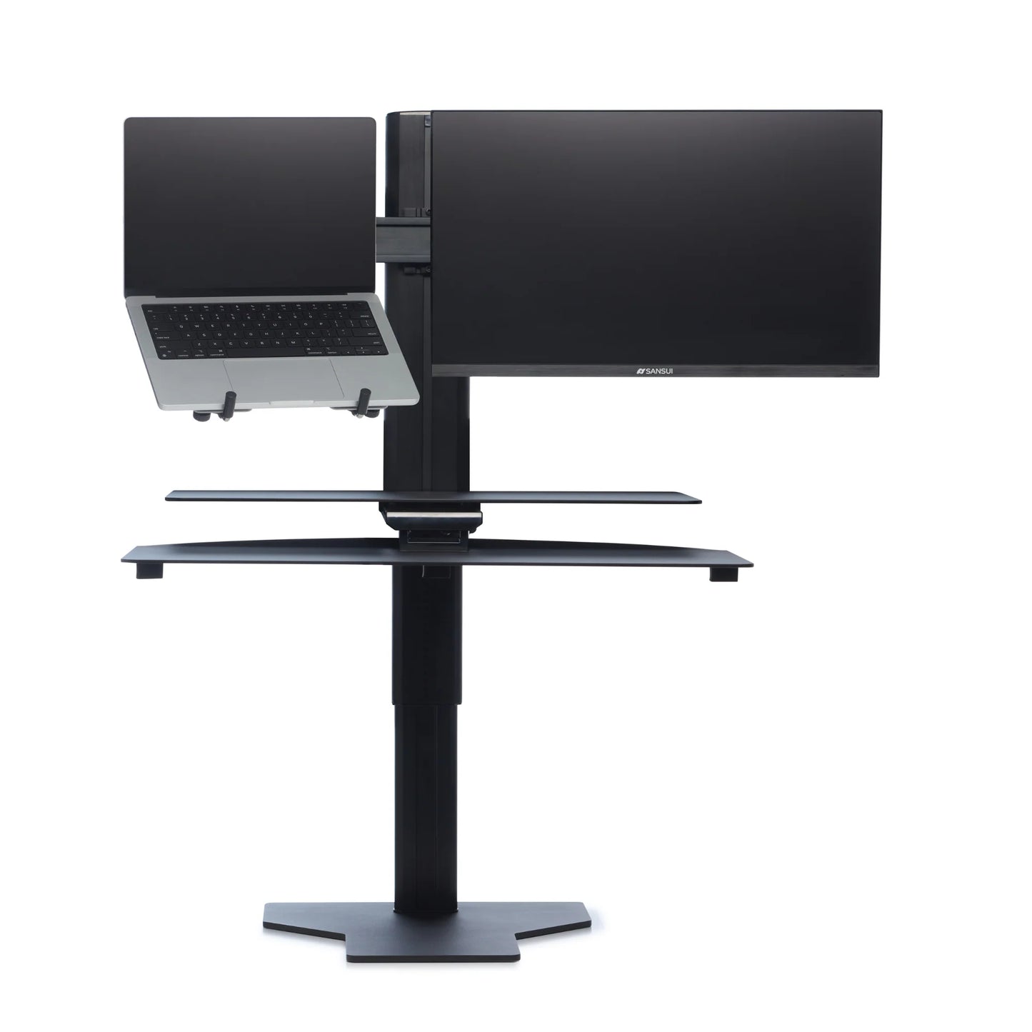Perfect Posture HAW002-LTH Monitor and Laptop Sit2Stand Workstation