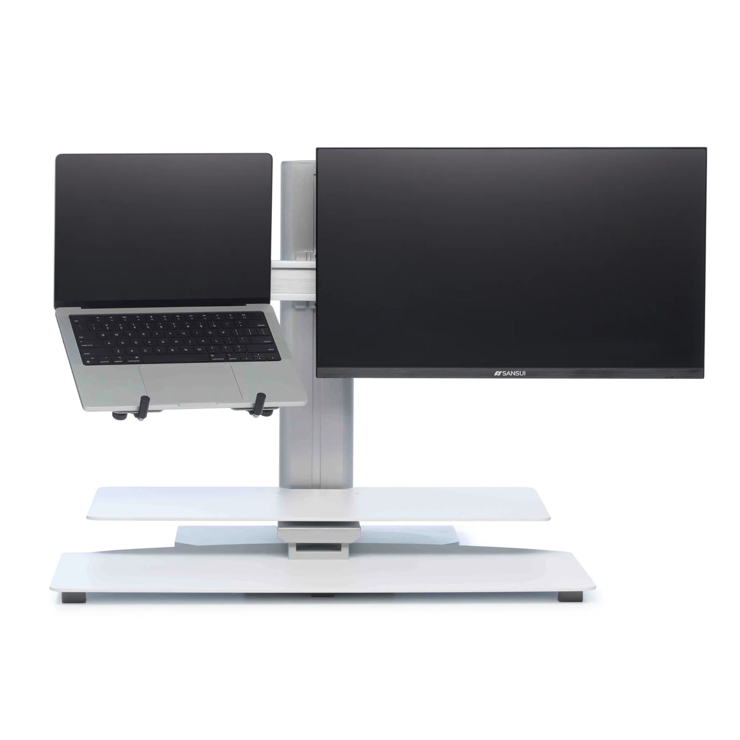Perfect Posture HAW002-LTH Monitor and Laptop Sit2Stand Workstation