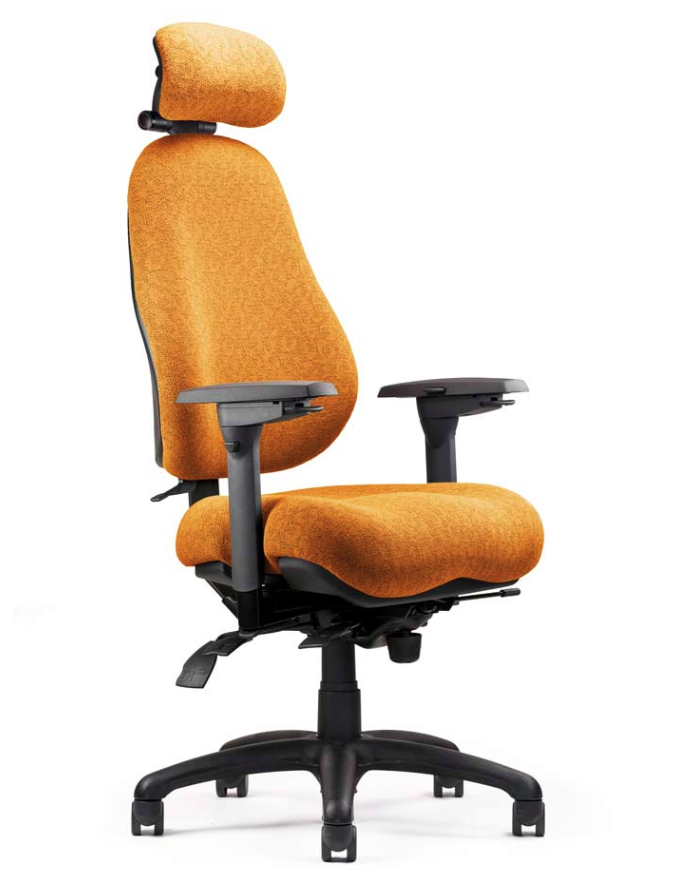 Neutral Posture NPS8600 Chair, High Back, Medium Seat, Mod. Contour