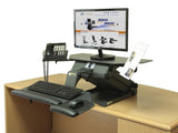 HealthPostures Taskmate Executive Electric Sit-Stand Desk