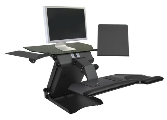 HealthPostures Taskmate Executive Electric Sit-Stand Desk