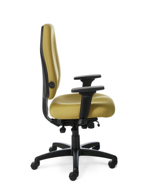 Office Master 7878 Paramount Large Adjustable Lumbar Task Chair