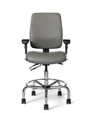 Office Master AF413 Affirm Spider Base High-Back Stool