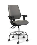 Office Master AF413 Affirm Spider Base High-Back Stool