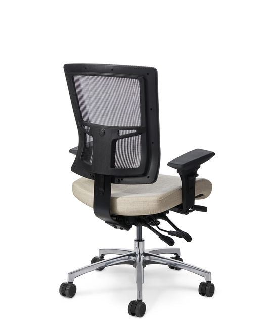 Office Master AF584 Affirm Multi-Function Mid-Back Mesh Chair