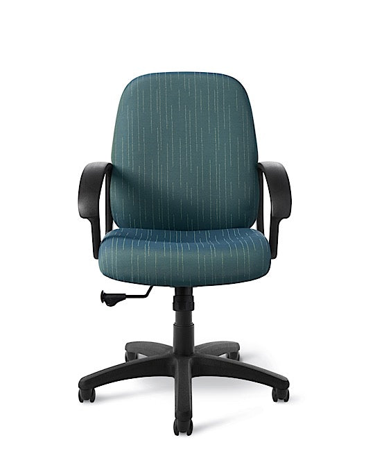 Office Master BC86 Budget Mid-High Back Manager's Ergonomic Chair ...