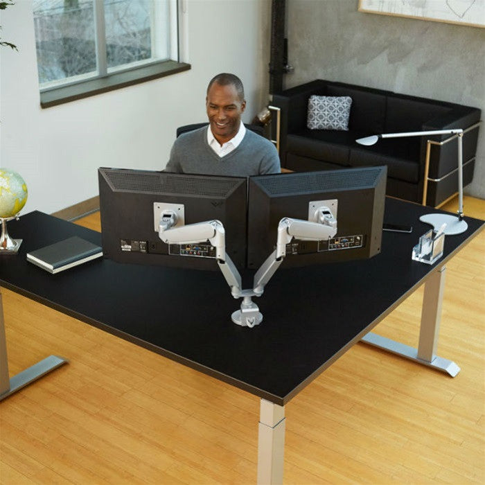 Workrite Conform CONF-2SDA-BSE-S Dual Articulating Monitor Arms