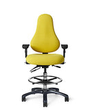 Office Master DB56 Discovery High Back Ergonomic Drafting Stool