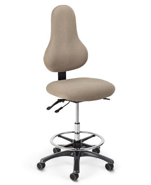 Office Master DB56 Discovery High Back Ergonomic Drafting Stool