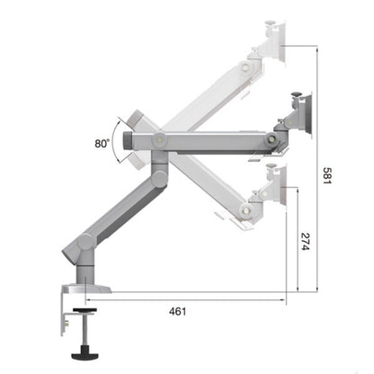 Goldtouch Dynafly Monitor Arm