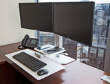 Uprite Ergo S2S002 Dual Monitor Sit2Stand Workstation