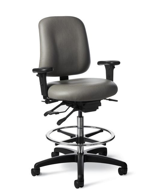 Office Master PT73IU 24-7 Intensive Use Drafting Stool