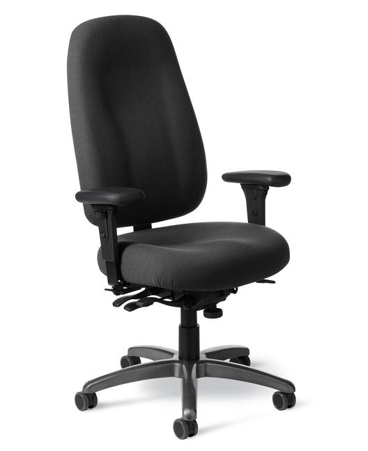 Office Master PT79HD 24-7 Intensive Use Heavy-Duty High-Back Chair ...