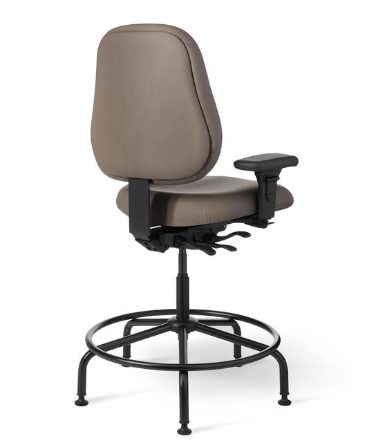 Office Master MX85IU Maxwell Big Build 24-7 Intensive Use Stool