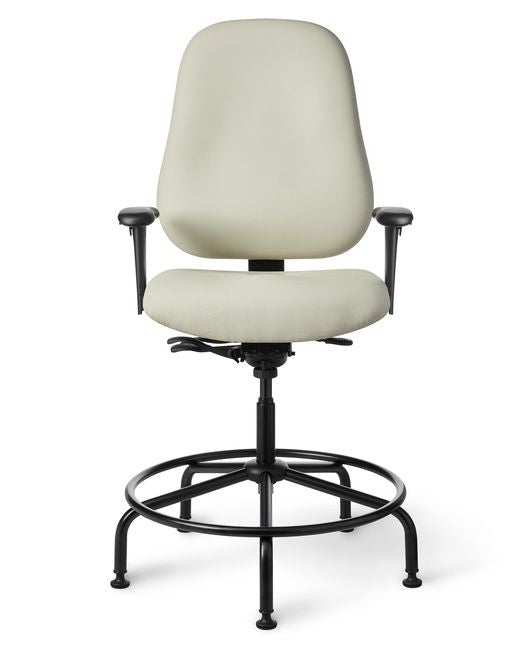Office Master MX87IU Maxwell High-Back 24-7 Intensive Use Stool