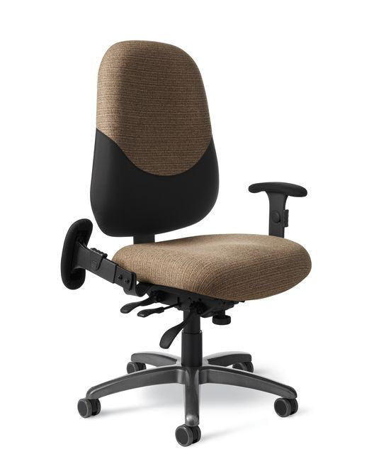 Office Master MX88PD Maxwell Large High-Back l 24-7 Intensive Use Chair
