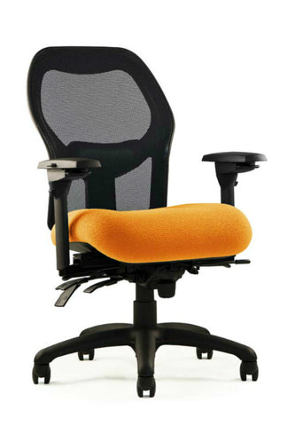 Neutral Posture NPS1500 Chair, Mesh Back, Med. Seat, Min. Contour