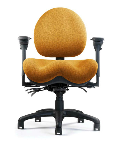 Neutral Posture NPS5700 Chair, Mid-Size Back, Med. Seat, Deep Contour