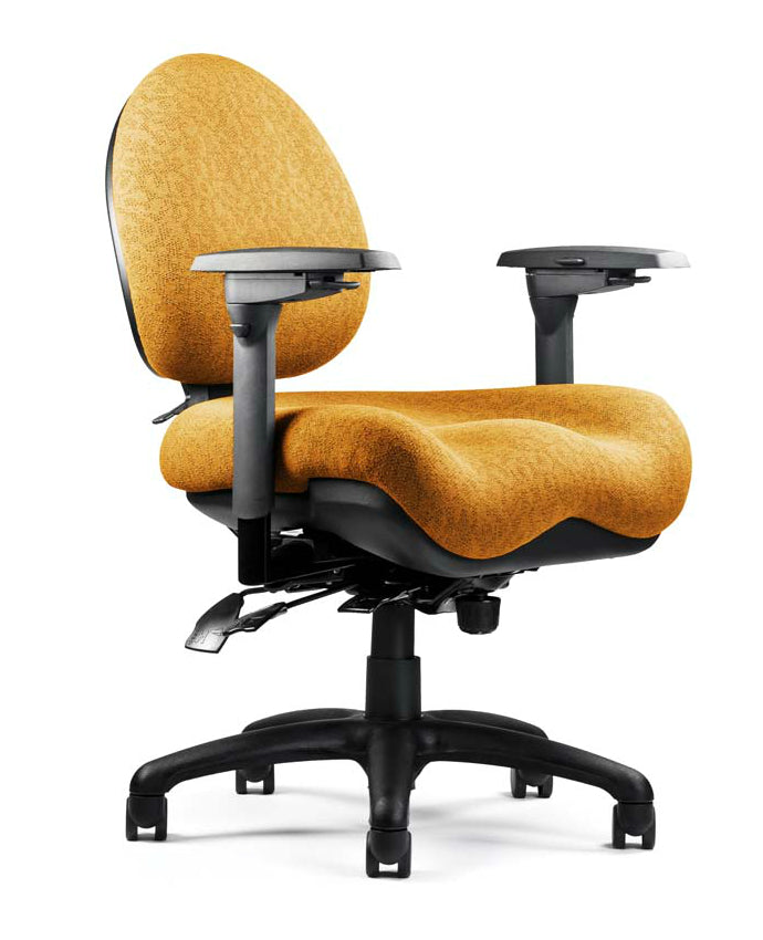 Neutral Posture NPS5900 Chair, Mid-Size Back, Large Seat, Deep Contour