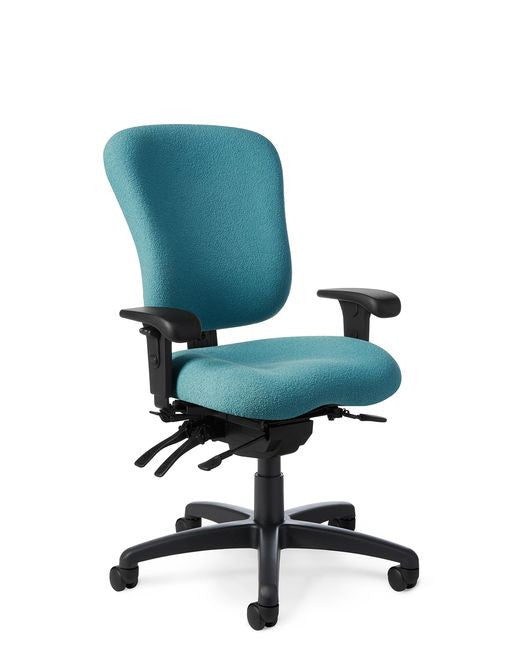 Office Master PAC55-7a Mid-Back Medium Ergonomic Task Chair