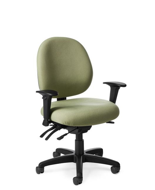 Office Master PAC57-7a Medium Ergonomic Task Chair