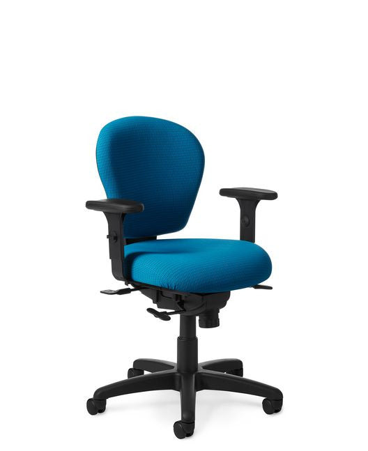 Office Master PAC63 Small Full-Function Ergonomic Task Chair