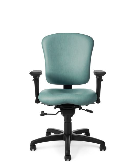 Office Master PAC66 Mid Back Full-Function Ergonomic Task Chair – Ergo ...