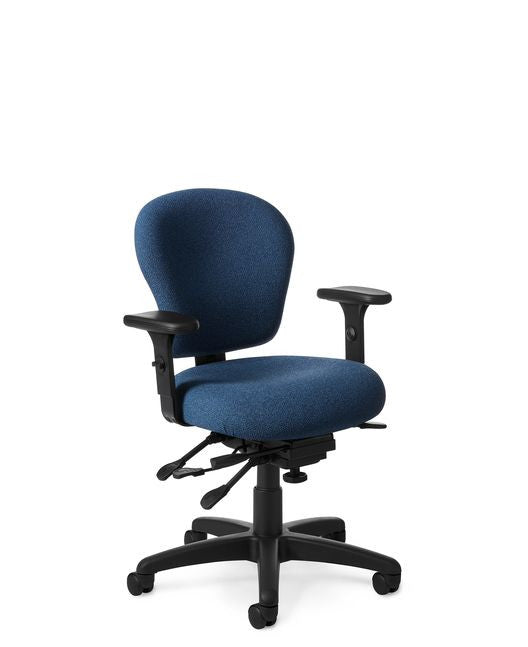 Office Master PC53 Multi-Function Small Petite Ergonomic Task Chair