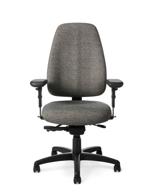 Office Master PAC59-8b Multi-Function High-Back Ergonomic Task Chair ...