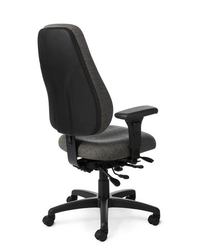 Office Master PAC59-8b Multi-Function High-Back Ergonomic Task Chair
