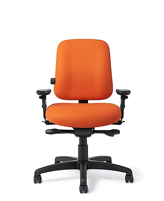 Office Master PT74-RV Paramount Executive-Synchro Task Chair