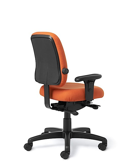 Office Master PT74-RV Paramount Executive-Synchro Task Chair