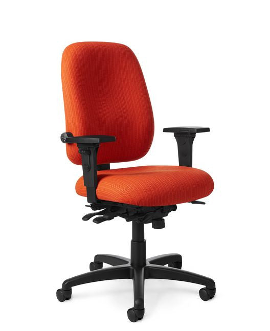 Office Master PT78 Paramount Mid-Back Adj. Lumbar Ergonomic Task Chair