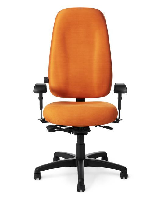 Office Master PT79 Paramount High Back Adj. Lumbar Ergo Task Chair