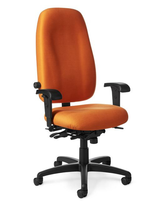 Office Master PT79 Paramount High Back Adj. Lumbar Ergo Task Chair