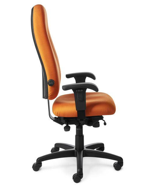 Office Master PT79 Paramount High Back Adj. Lumbar Ergo Task Chair