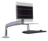 Workrite SOL2-ST-CCG-S Solace 2 Sit-Stand Desk Converter