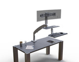 Workrite SOL2-ST-CCG-S Solace 2 Sit-Stand Desk Converter
